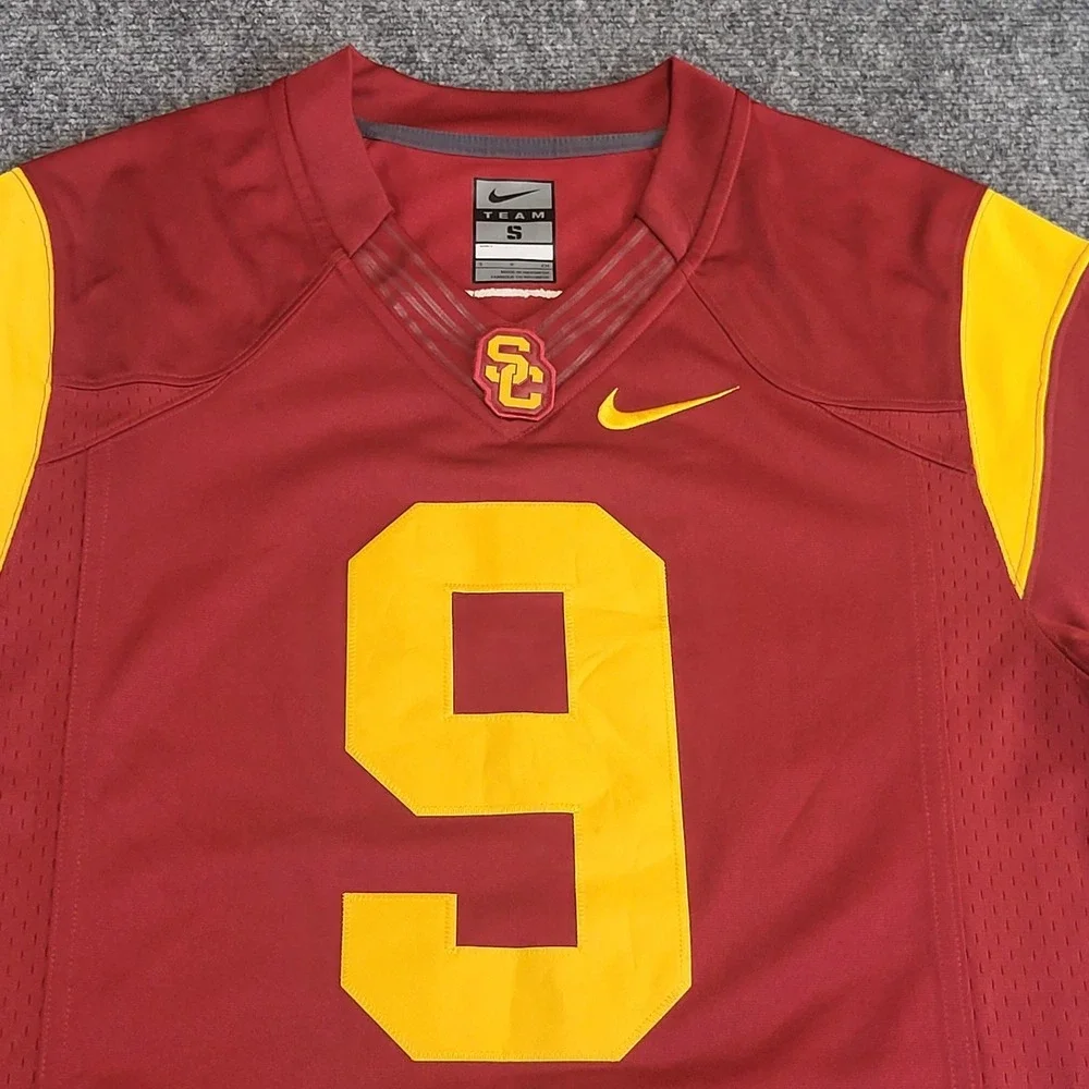 Nike Team USC Trojans #9 JuJu Smith-Schuster Football Game Jersey Size Small